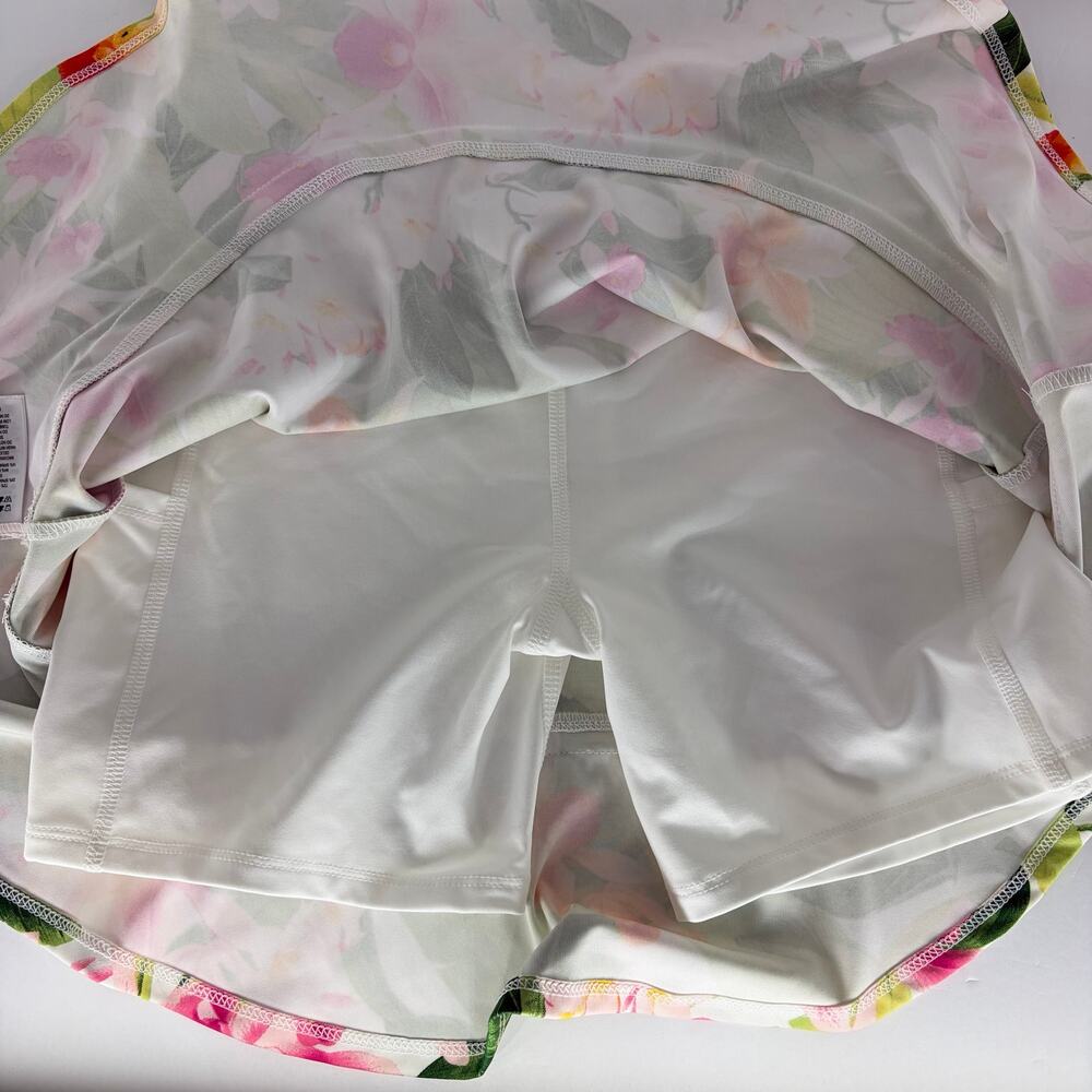 Tommy Bahama Everyday Active Tropical Floral Ruffle Skort Size XS - Picture 6 of 15